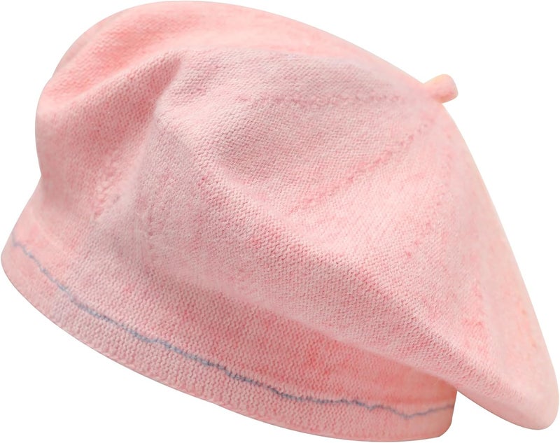 ZLYC French Beret Hat Fashion Print Lightweight Winter Warm Artist Hat for Women - Image 1